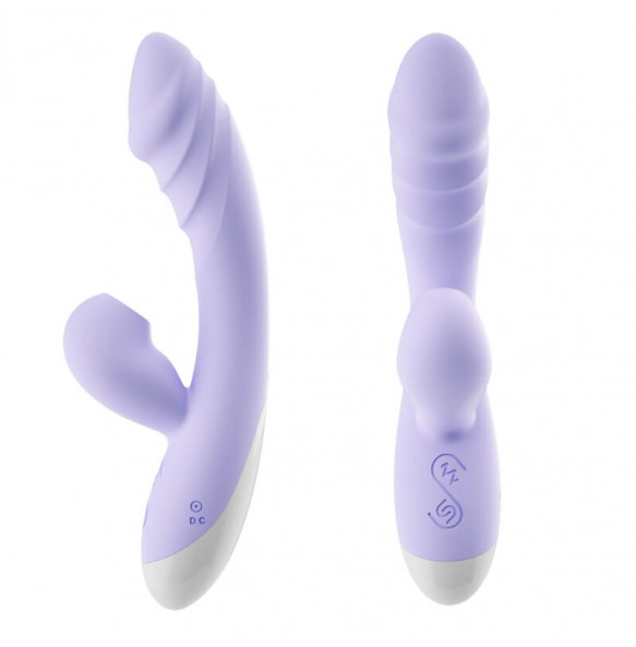 MizzZee - MystiPleasure Suction Vibrator (Chargeable - Purple)